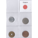 GIAPPONE Set composto da 1 - 5 - 10 - 100 - Yen Ottima conservazione